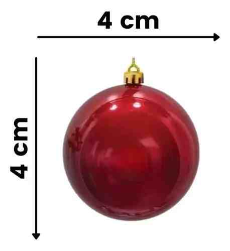 BOLA NATAL 4CM LISA C/4